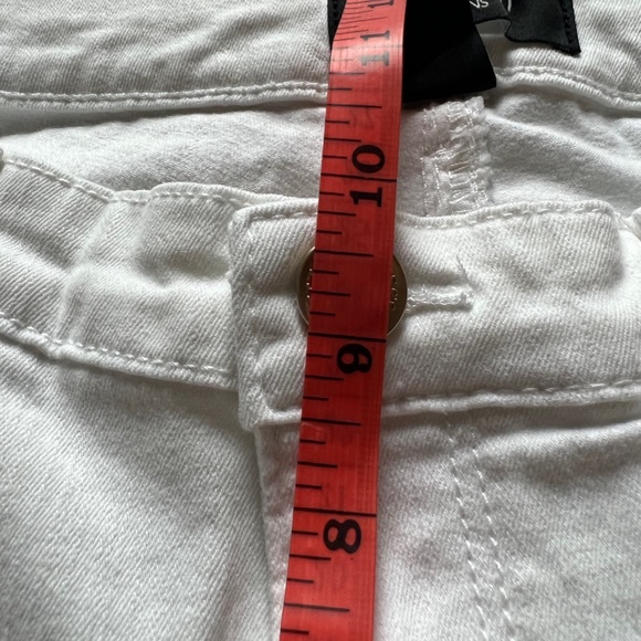 Nine West Cropped White Jeans Size 10 - Picture 5 of 7